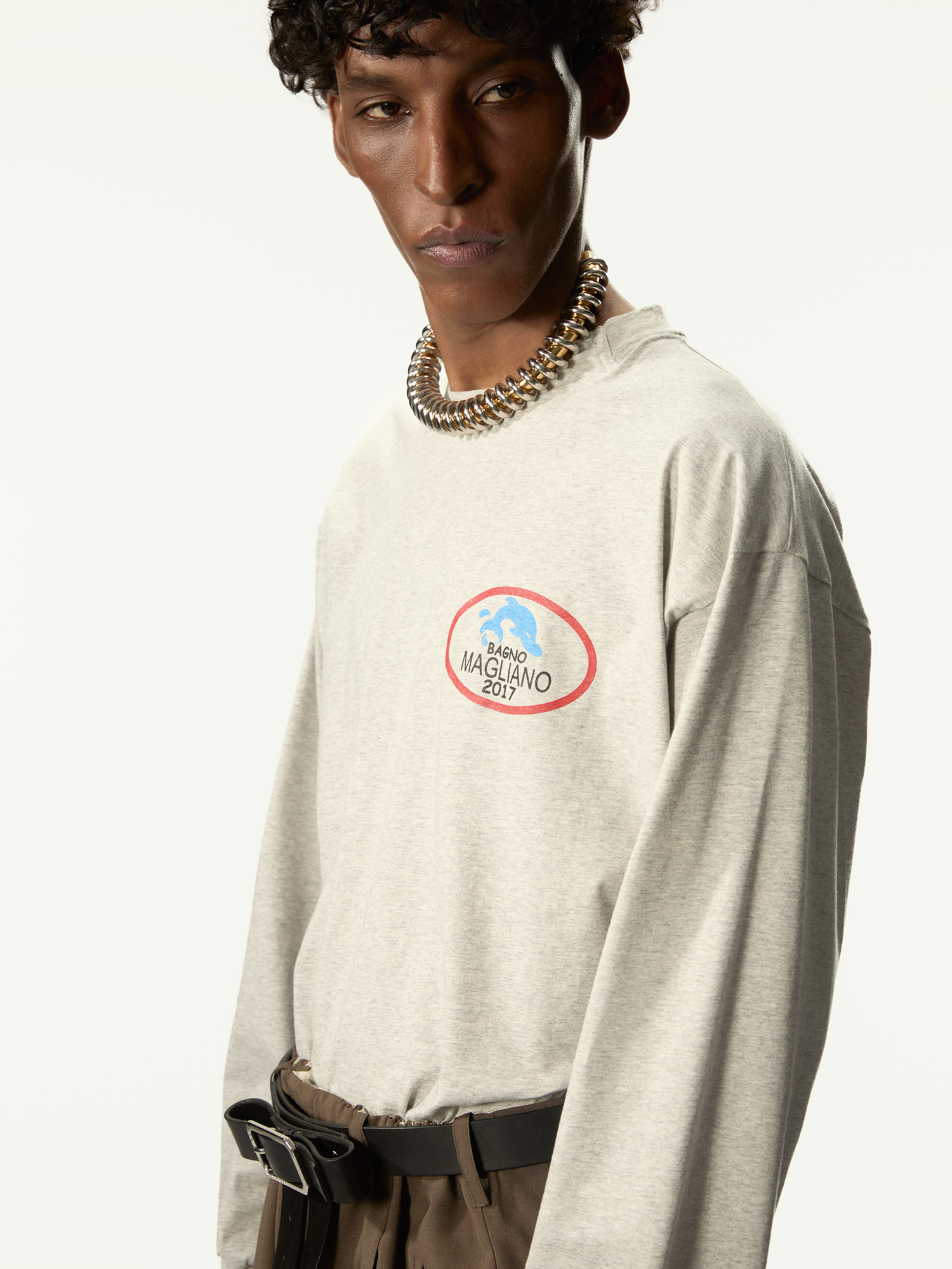 Bagno Magliano Long Sleeve Light Melange