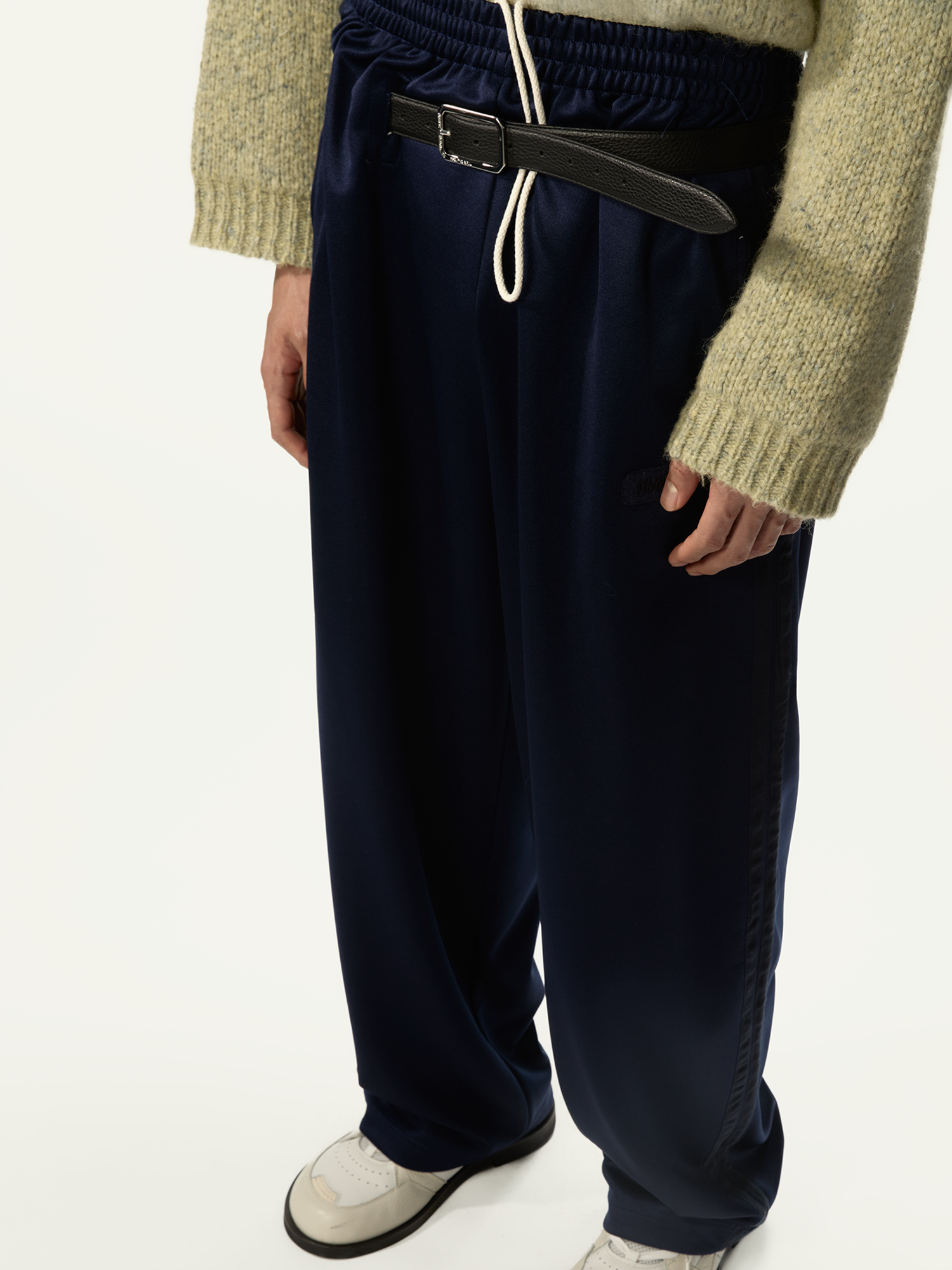 Provincia Triacetato Trackpants Blue