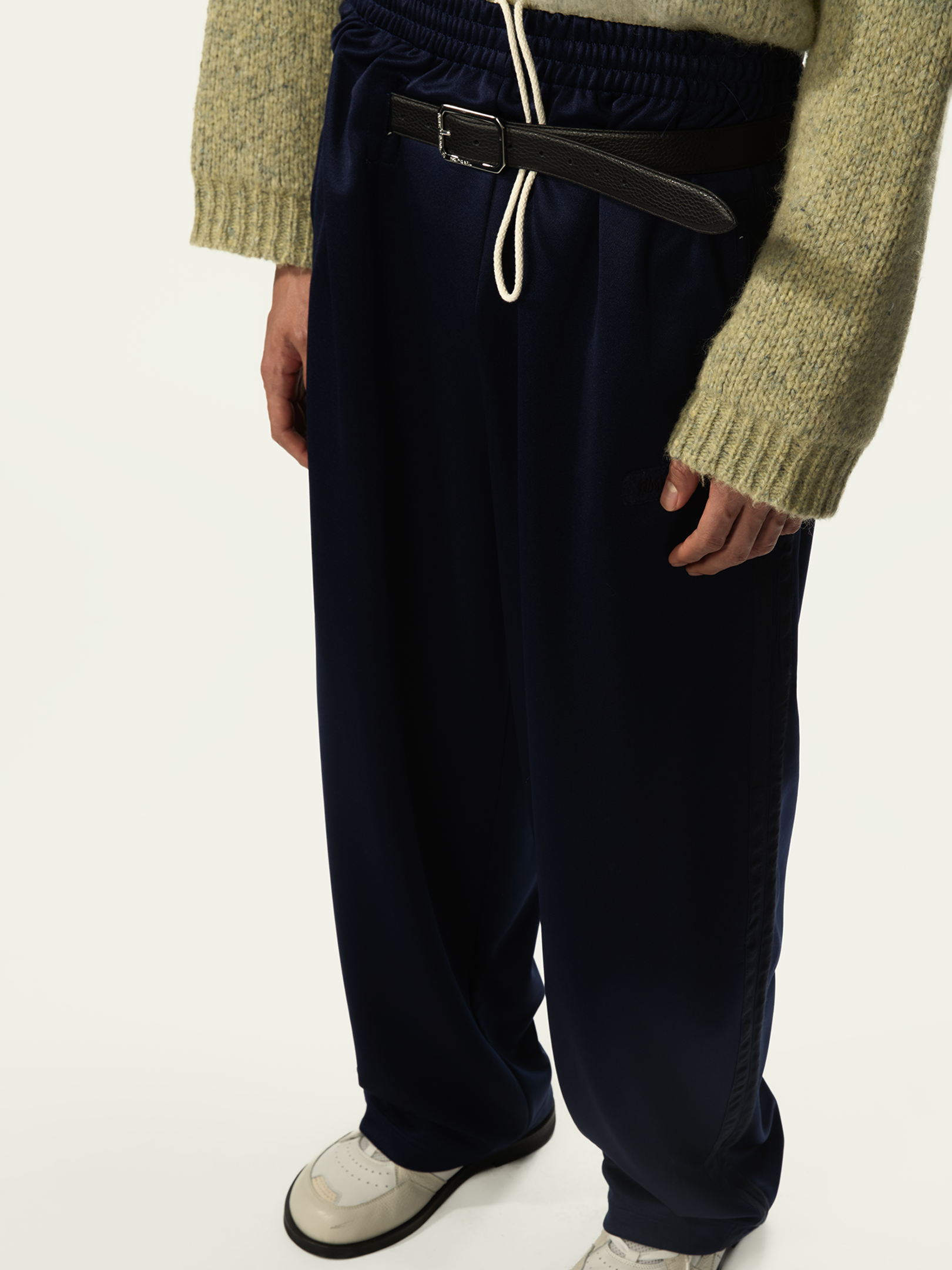Provincia Triacetato Trackpants Blue