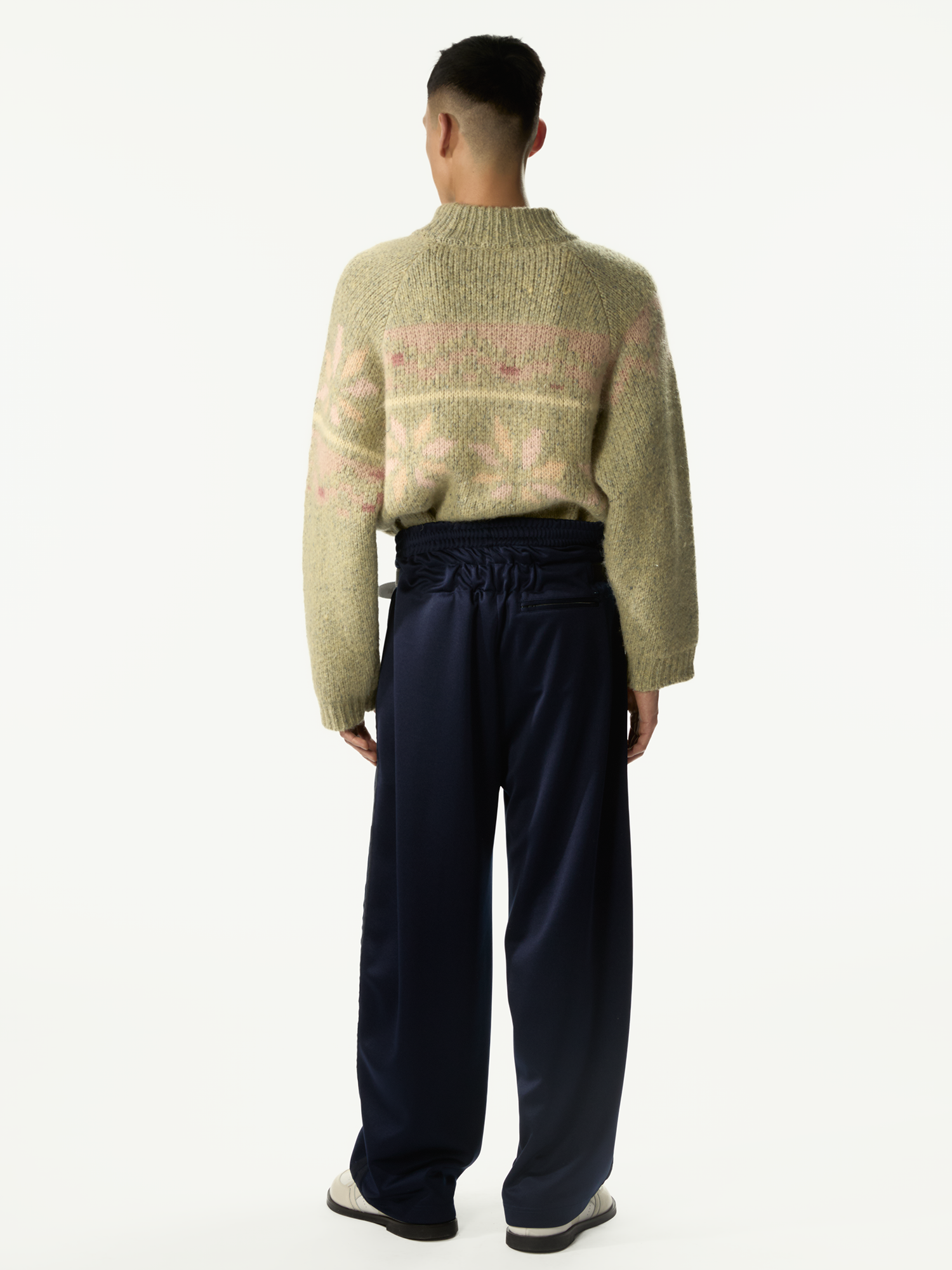 Provincia Triacetato Trackpants Blue