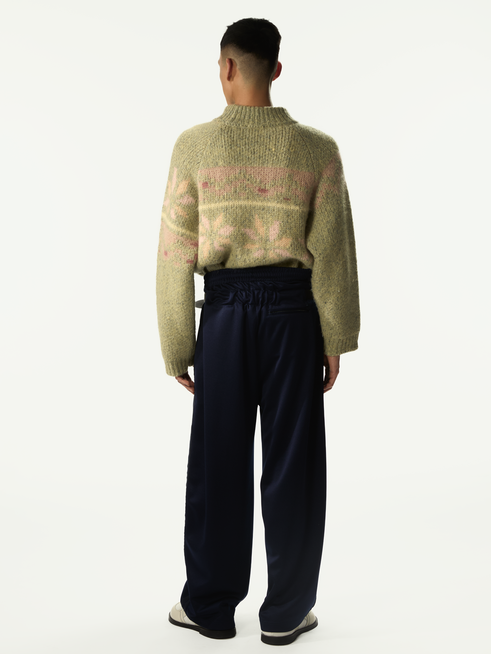 Provincia Triacetato Trackpants Blue