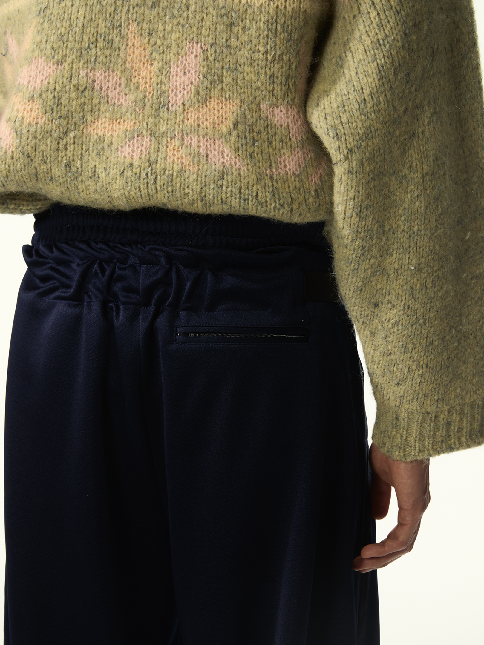 Provincia Triacetato Trackpants Blue