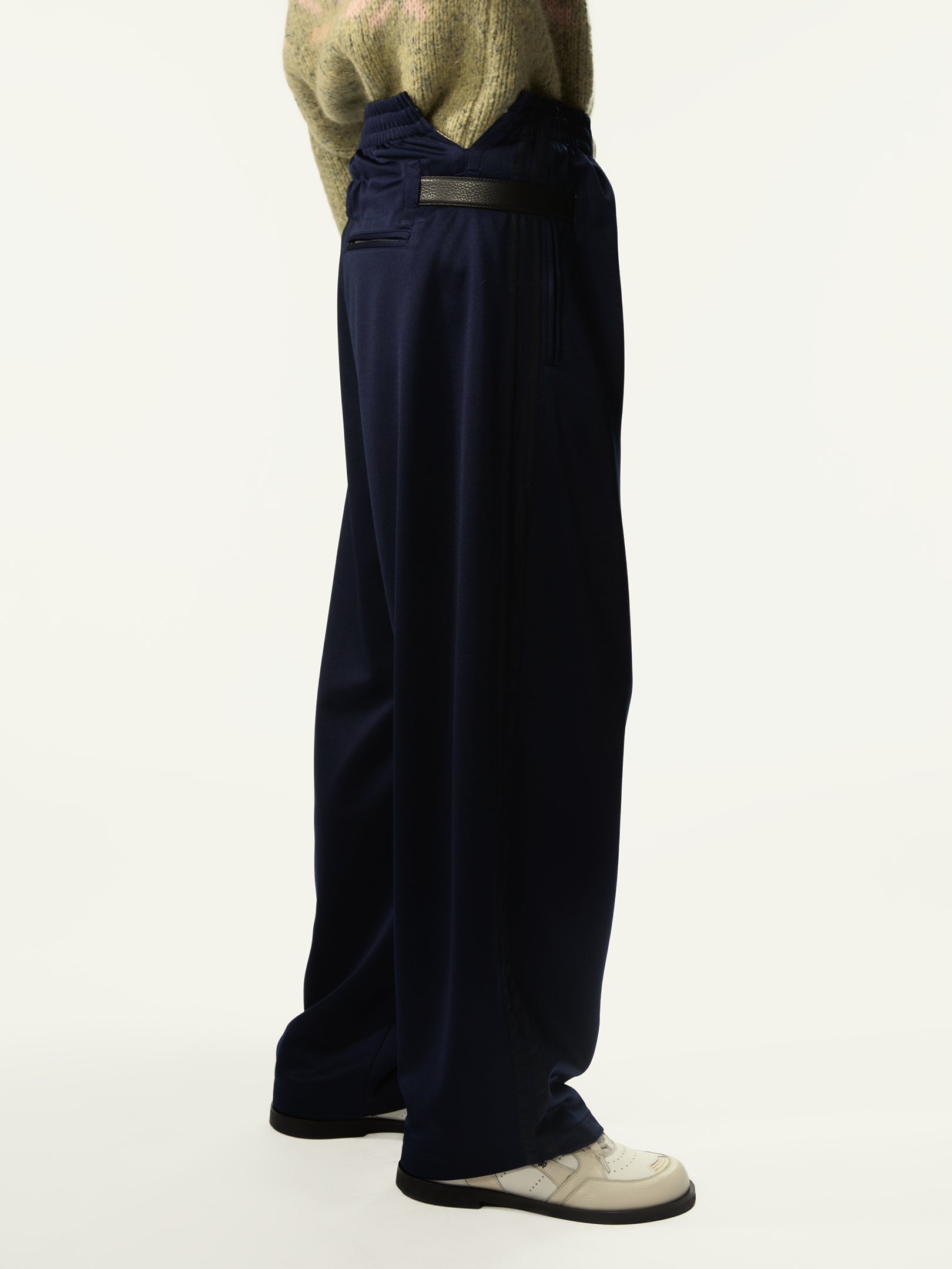 Provincia Triacetato Trackpants Blue