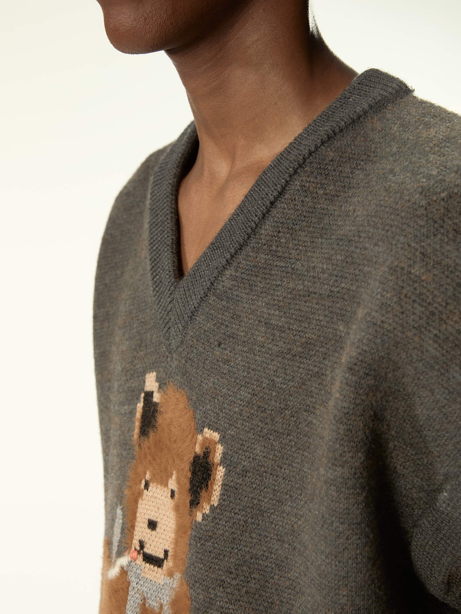 Teddy Bear Vest Hazelnut