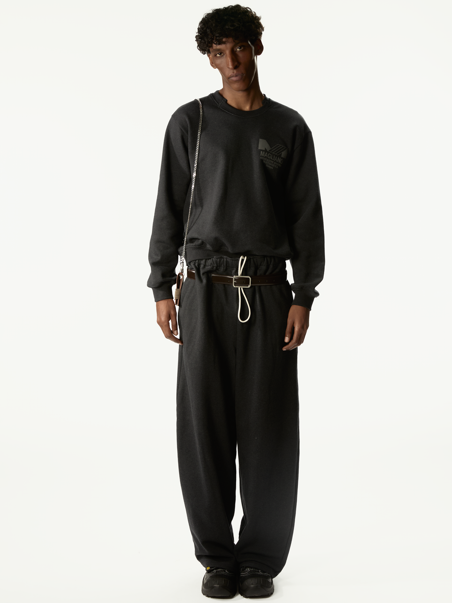 Polisportiva Crewneck Off Black