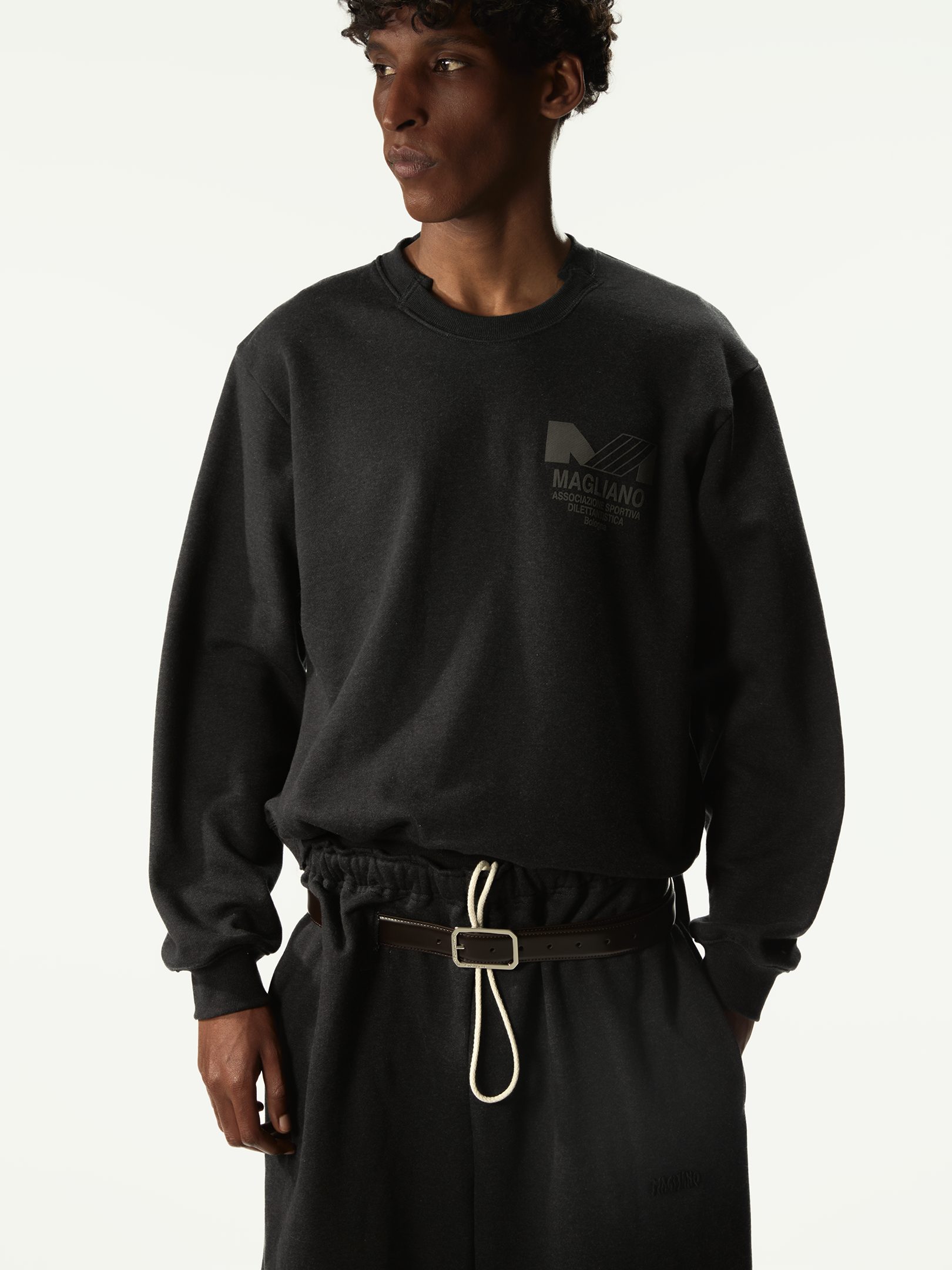 Polisportiva Crewneck Off Black