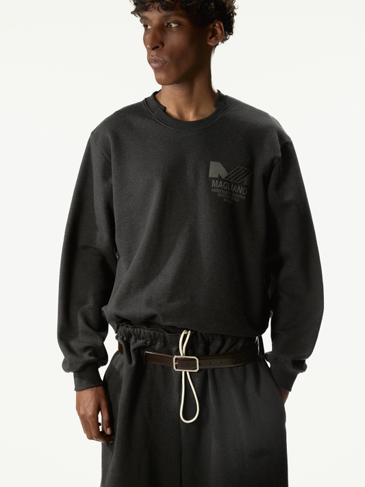 Polisportiva Crewneck Off Black