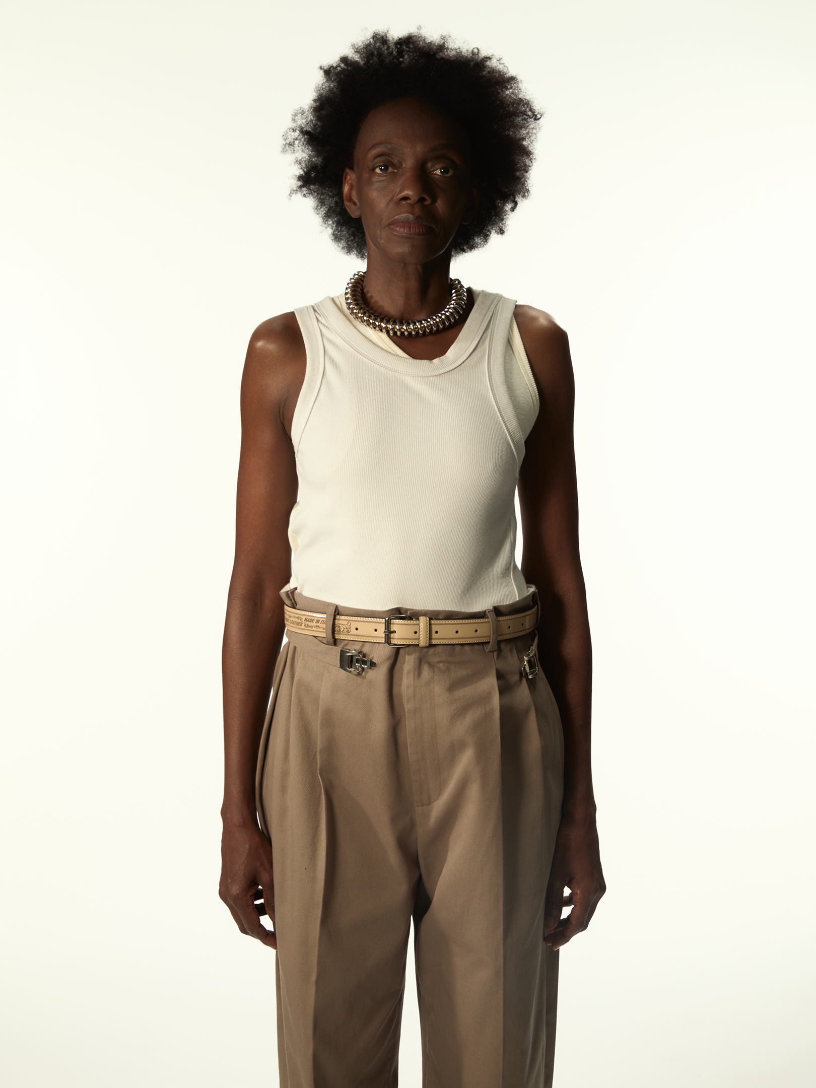 Nudo Wrapped Tanktop White