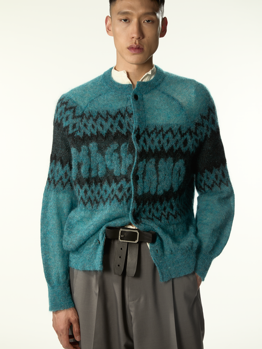 Christmas Sweater Rave Blue
