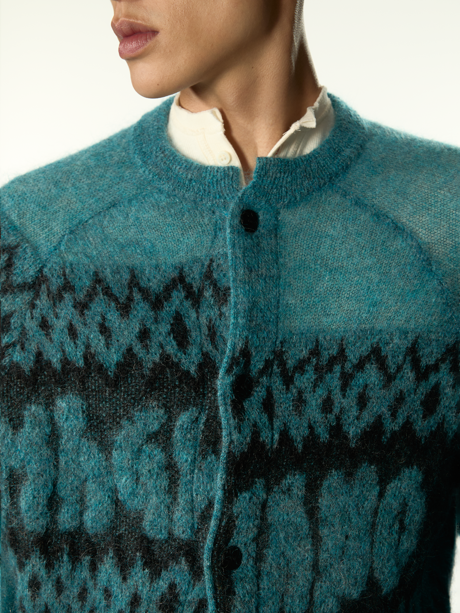 Christmas Sweater Rave Blue