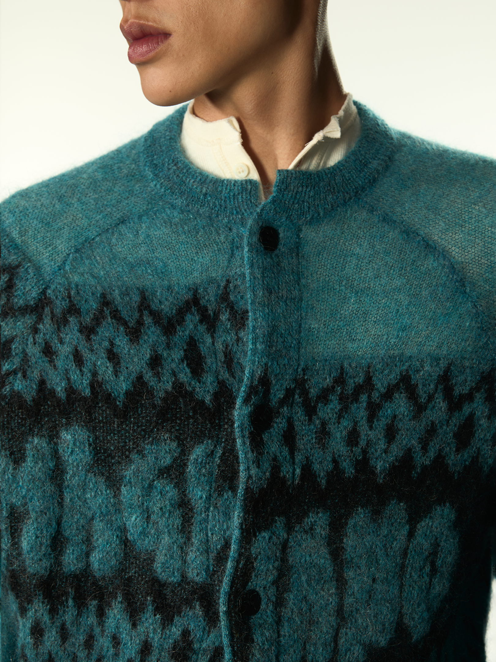 Christmas Sweater Rave Blue