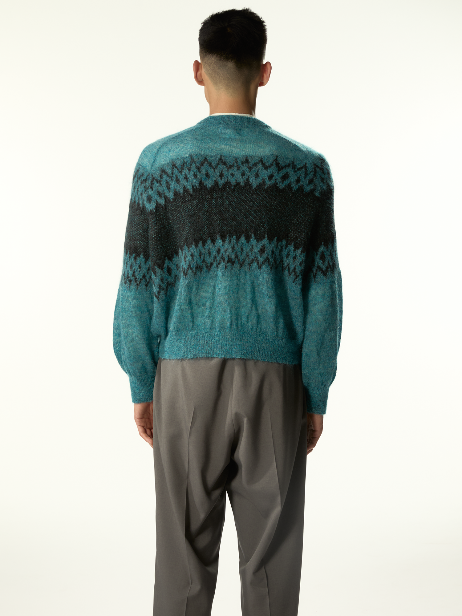 Christmas Sweater Rave Blue