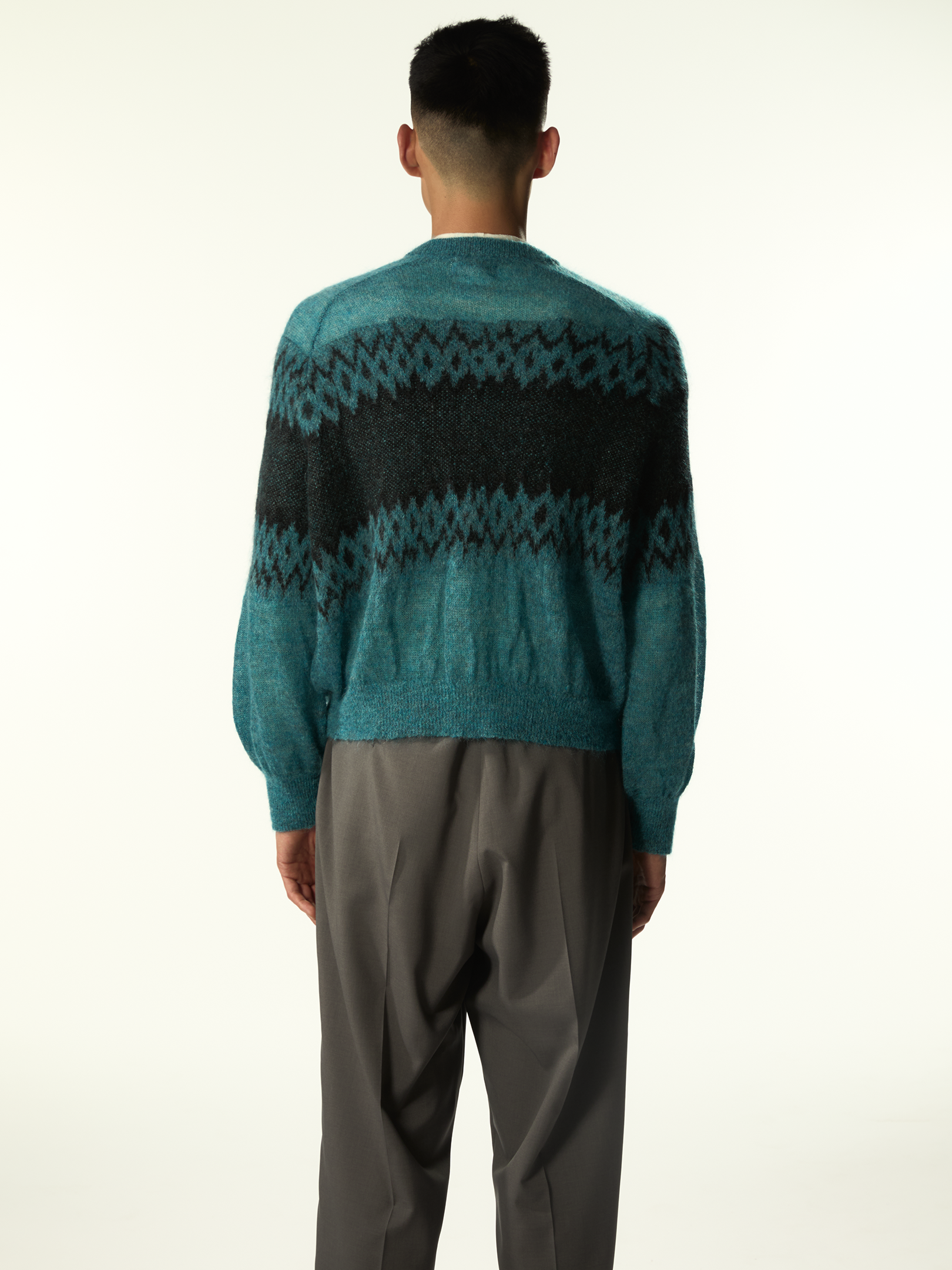 Christmas Sweater Rave Blue