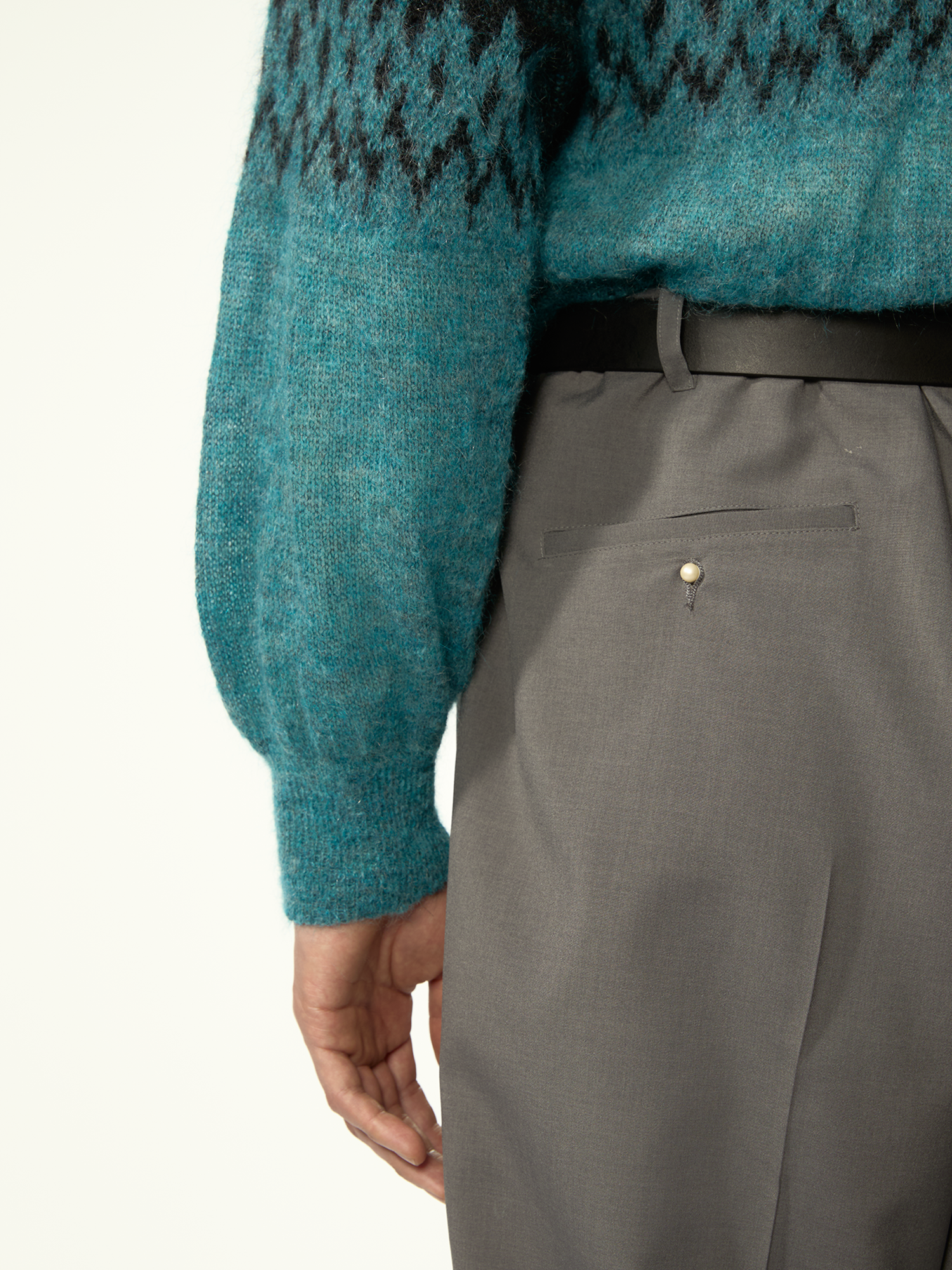 People'S Pants Grey