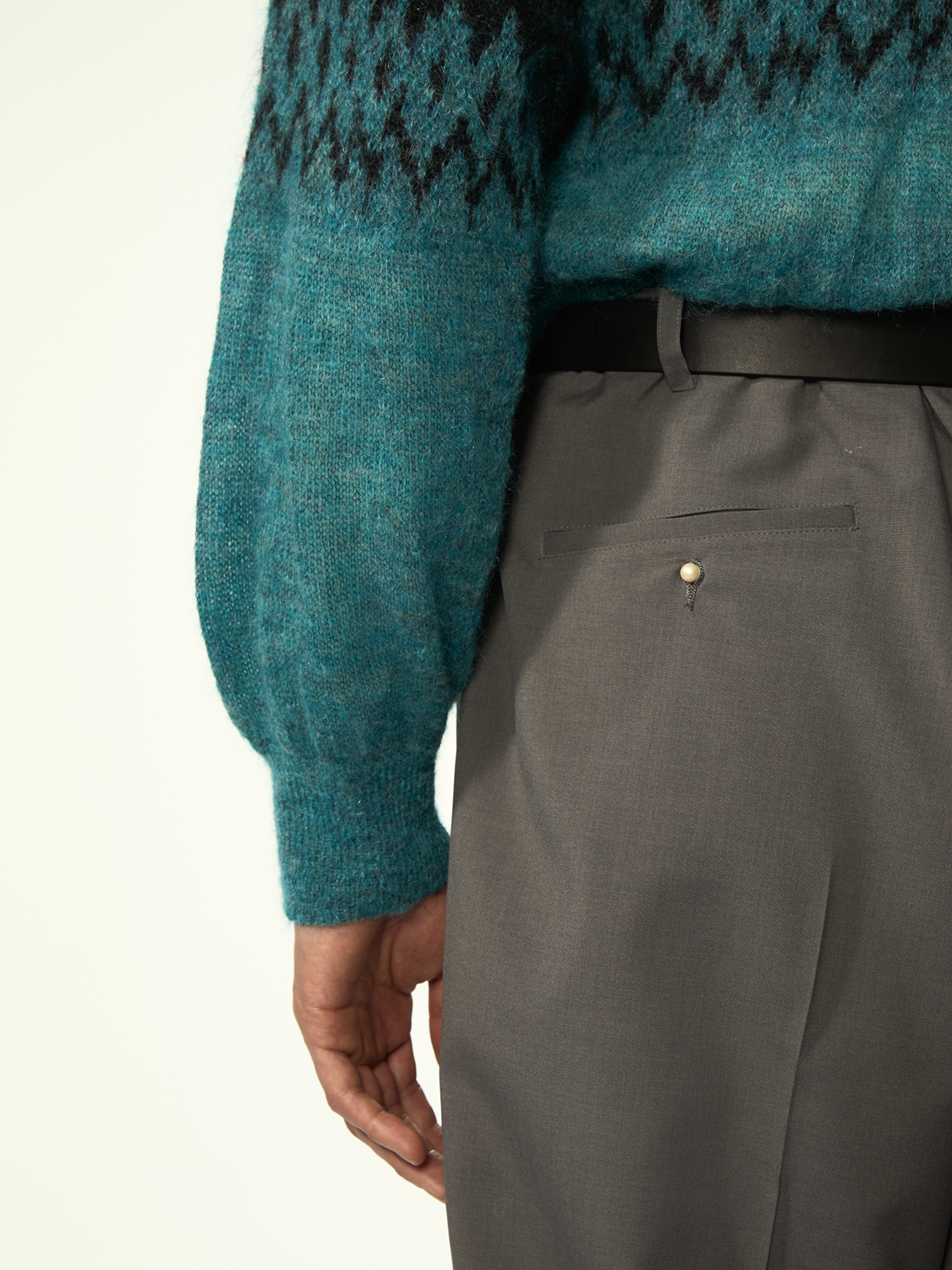 People'S Pants Grey