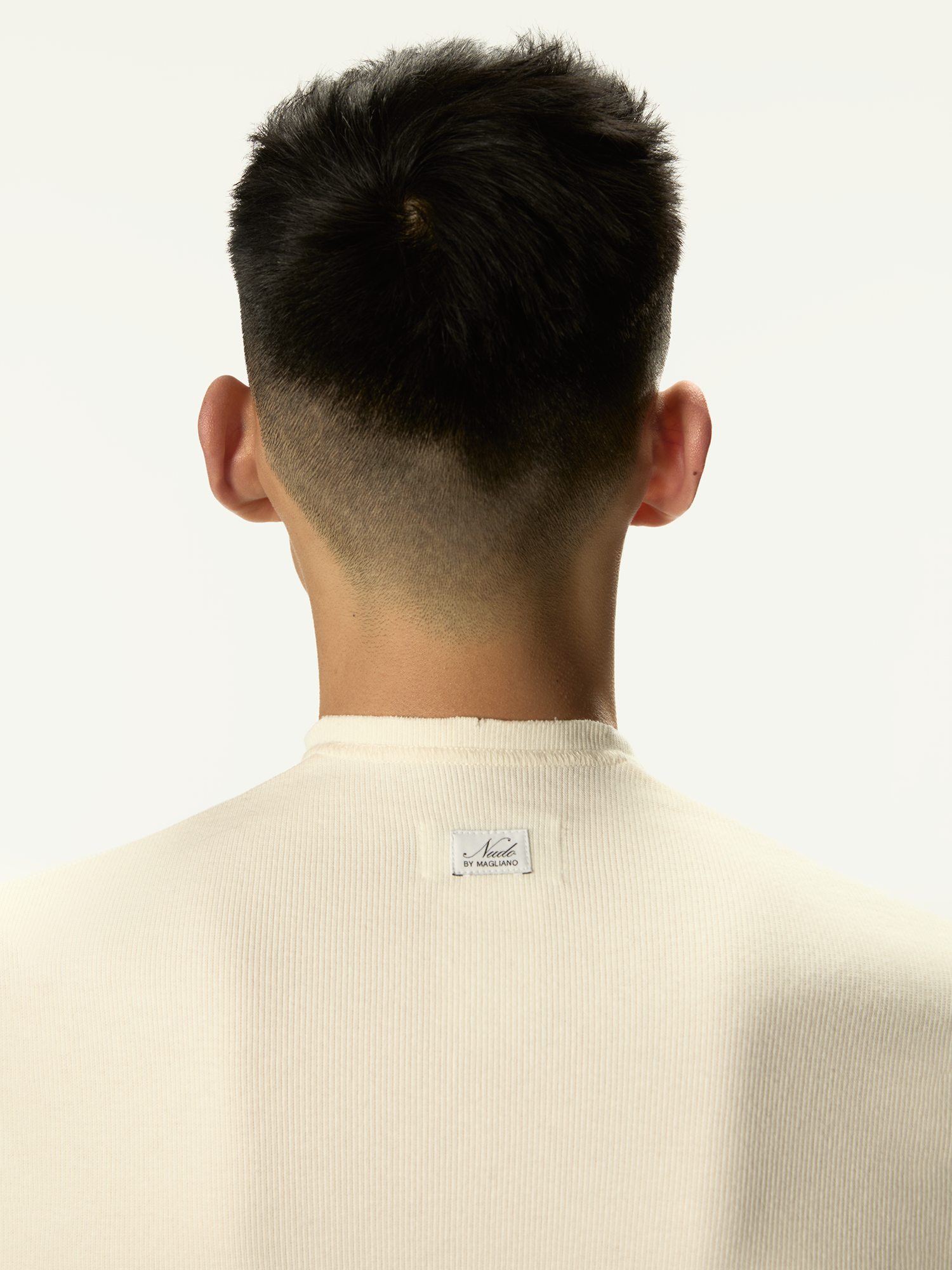 Nudo Serafino Long Sleeve Dirty White