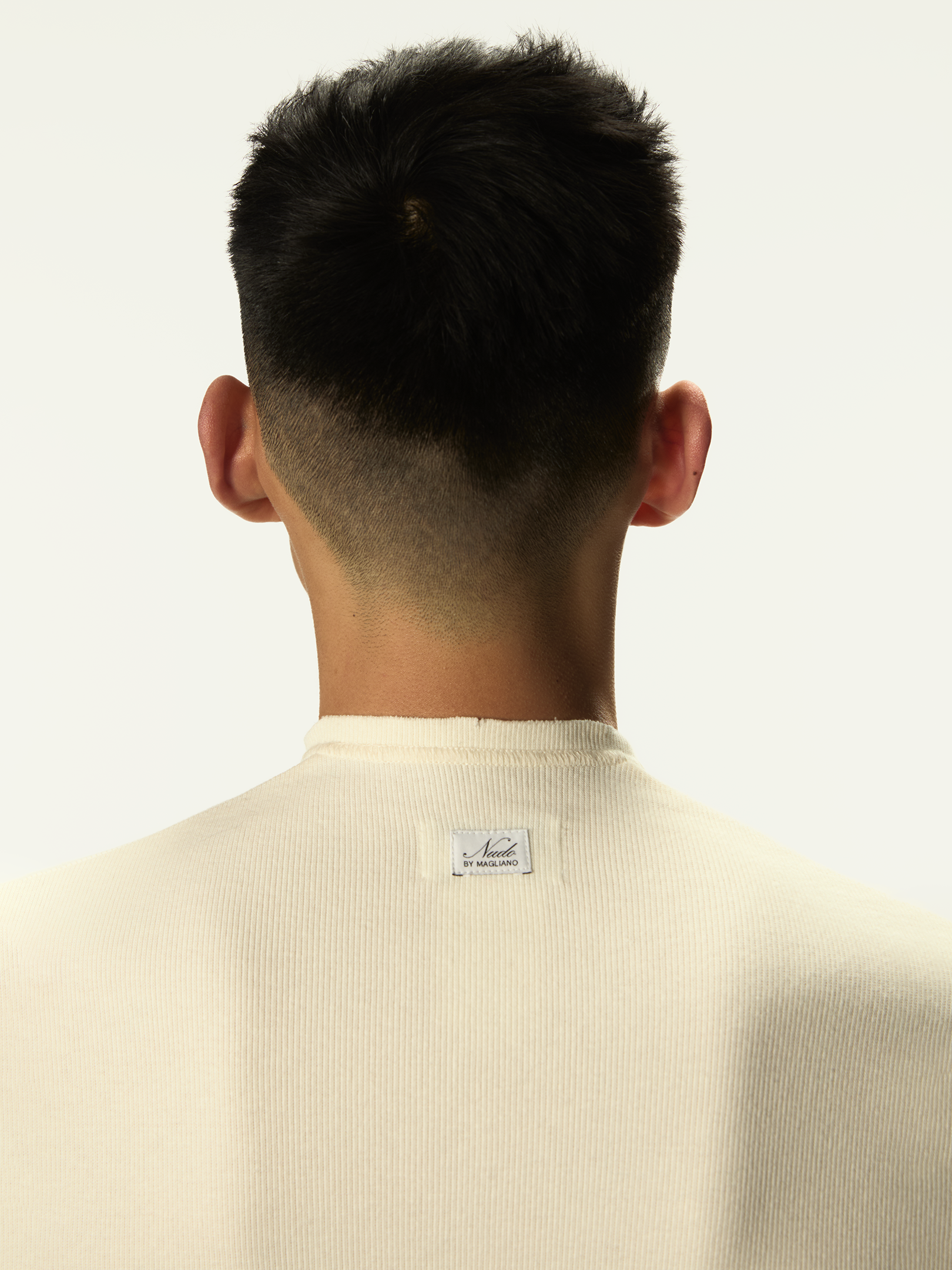 Nudo Serafino Long Sleeve Dirty White