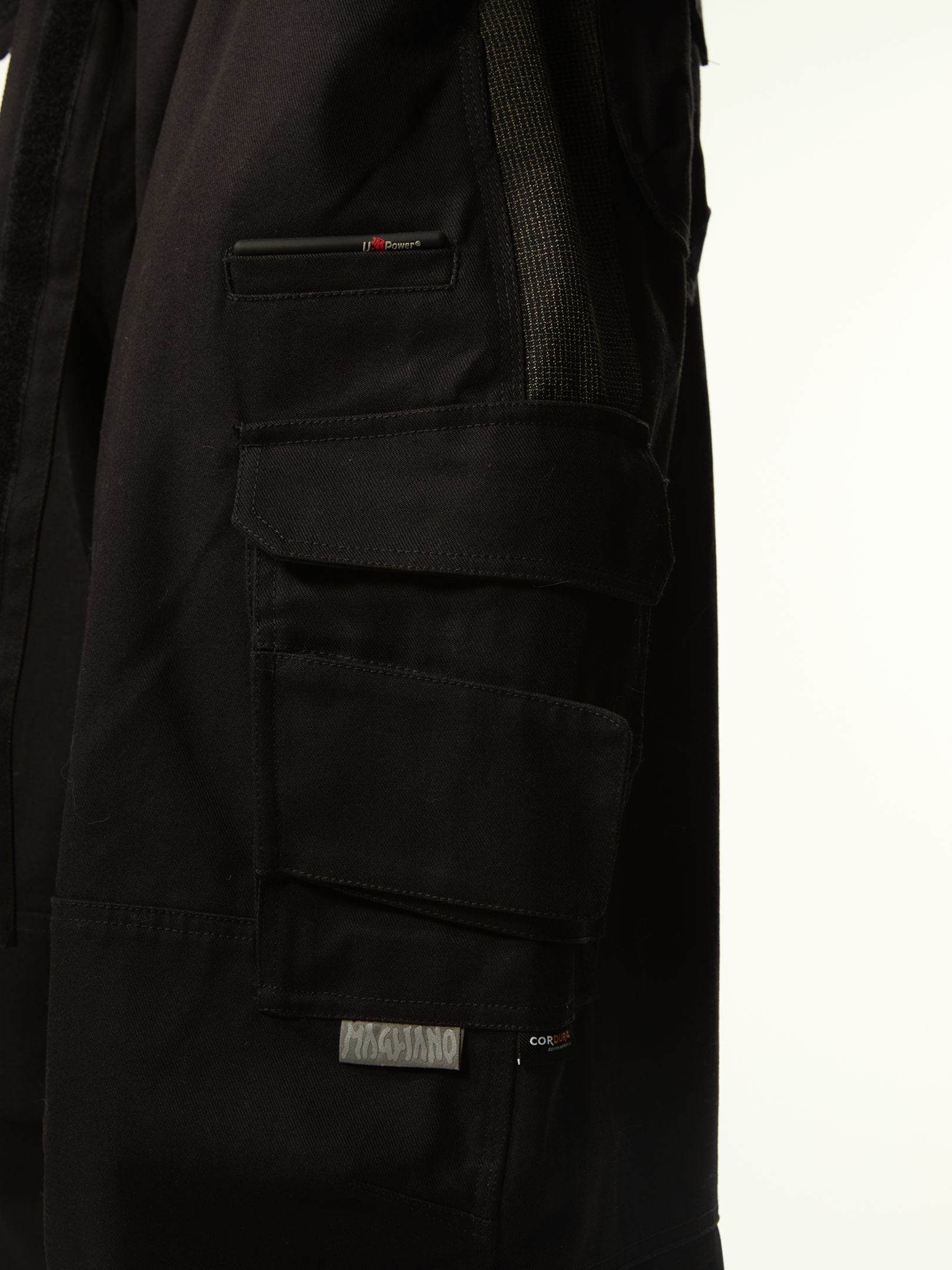 U-Power Cargo Pants Black