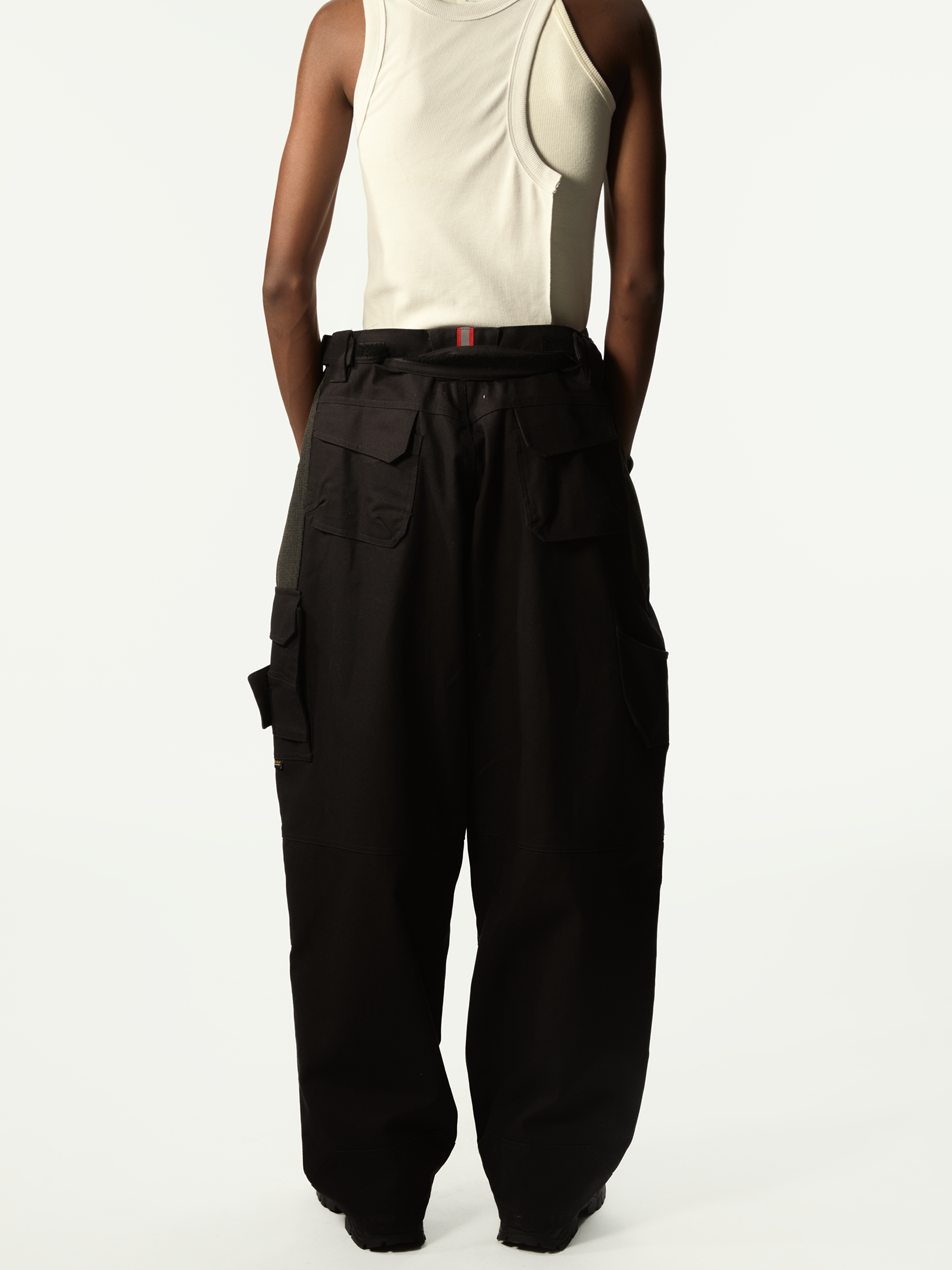 U-Power Cargo Pants Black