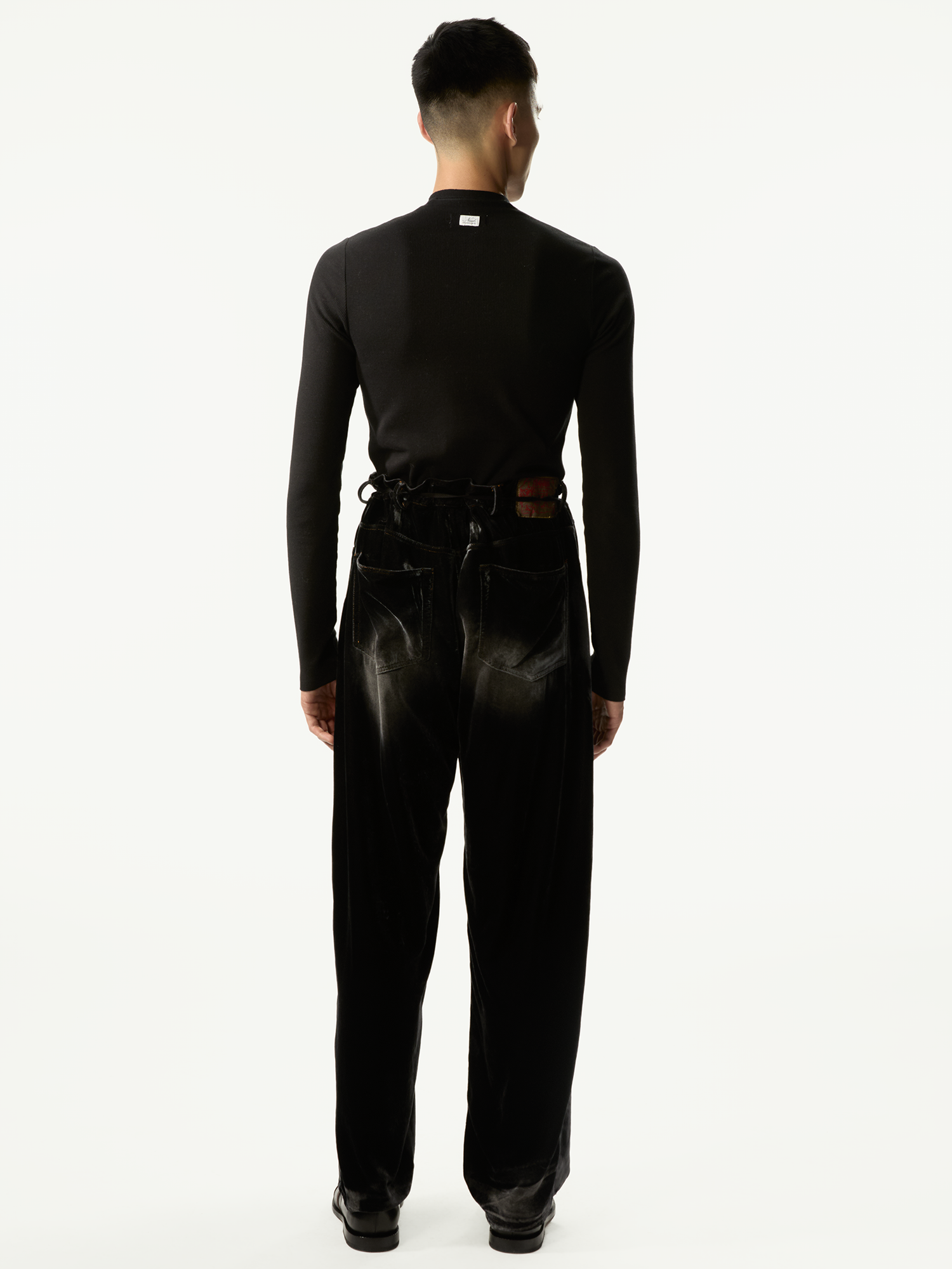 Nudo Serafino Long Sleeve Black
