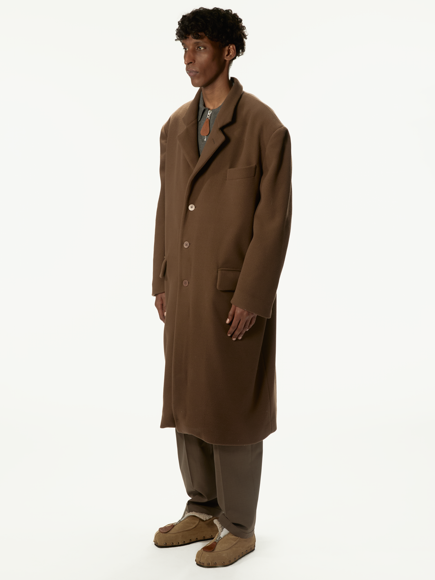 Polleggio Coat Brown