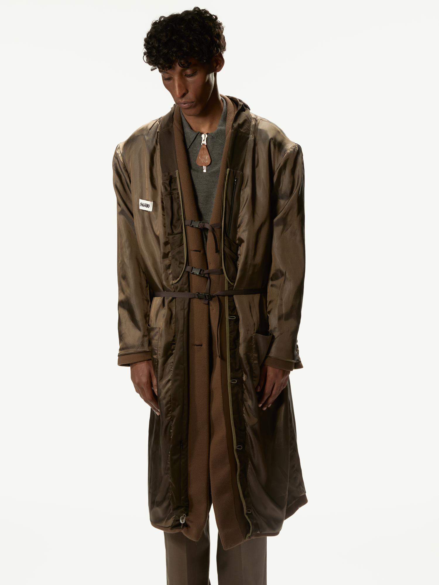 Polleggio Coat Brown