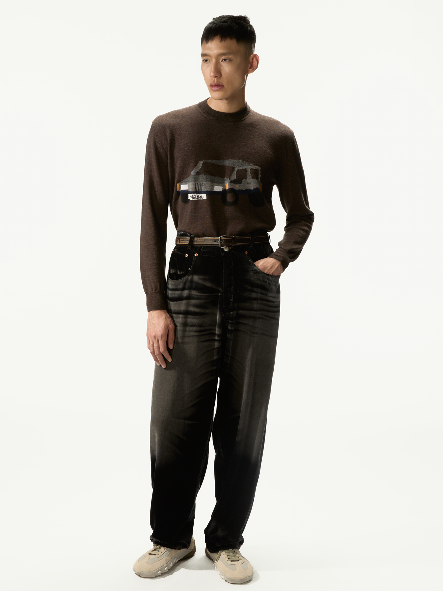 Pandino Knit Brown