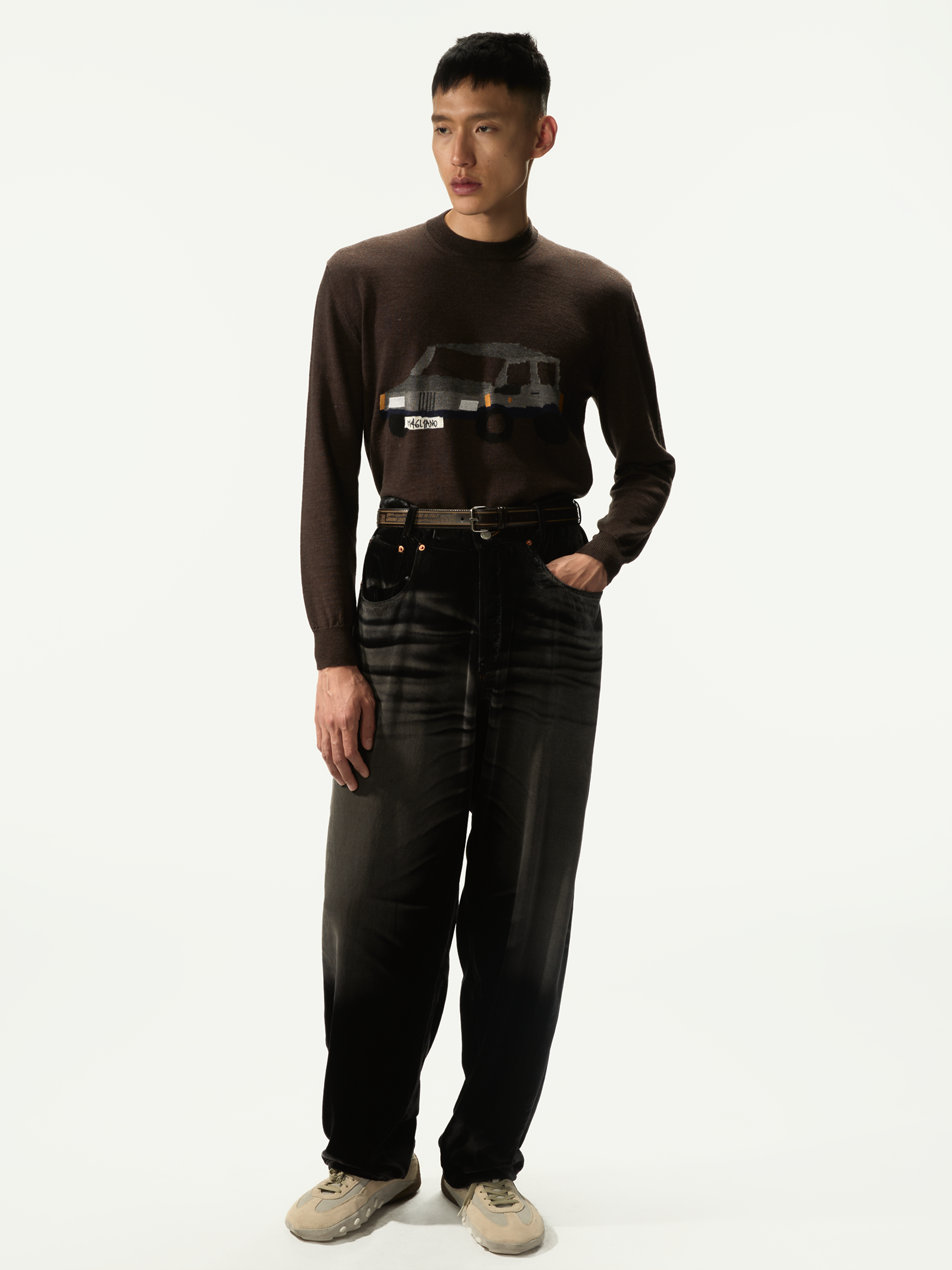 Pandino Knit Brown