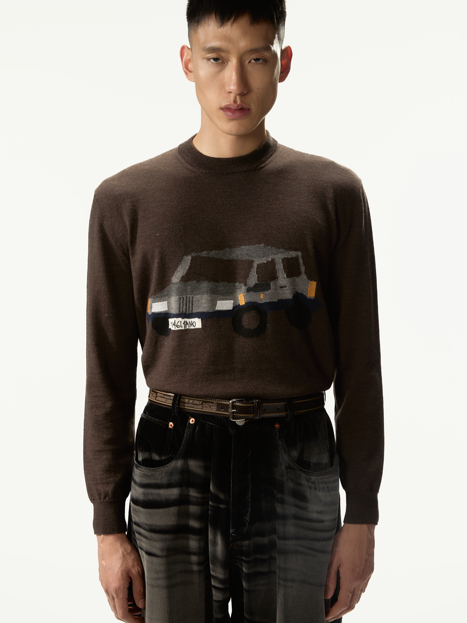 Pandino Knit Brown