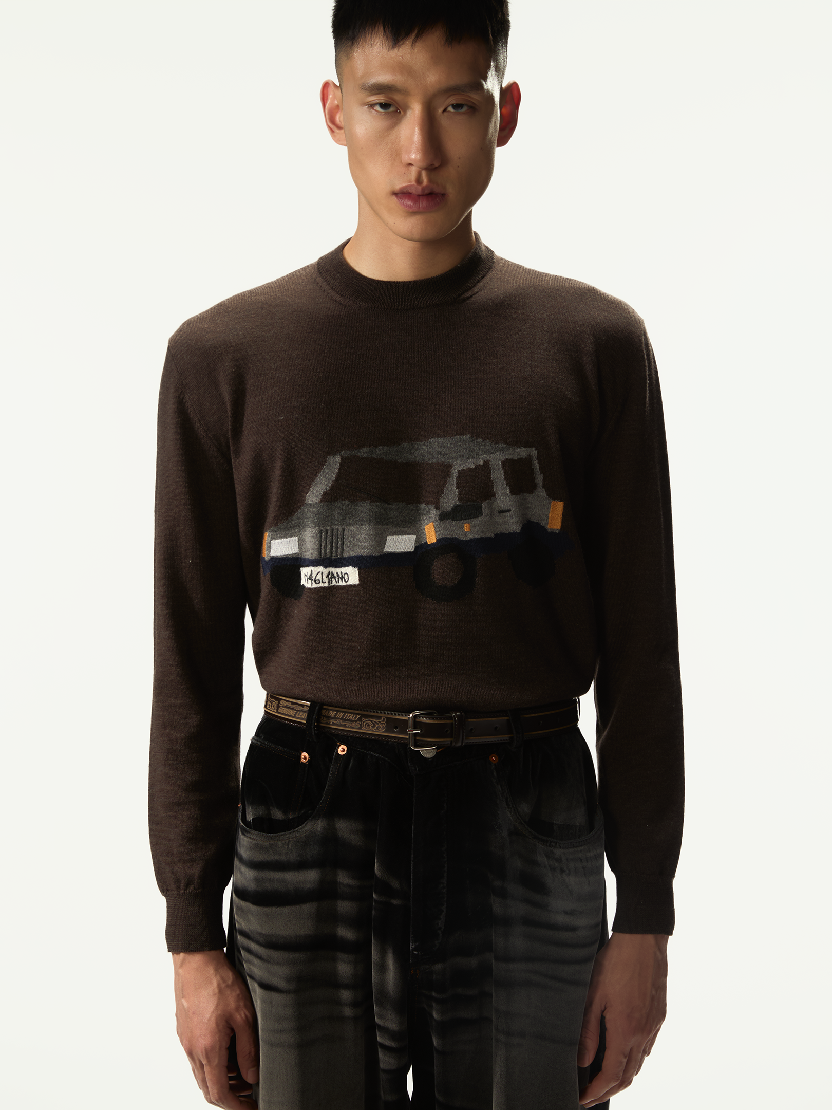Pandino Knit Brown