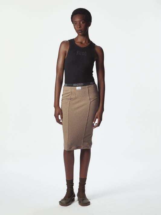 Nudo Mutanda Skirt Brown Melange