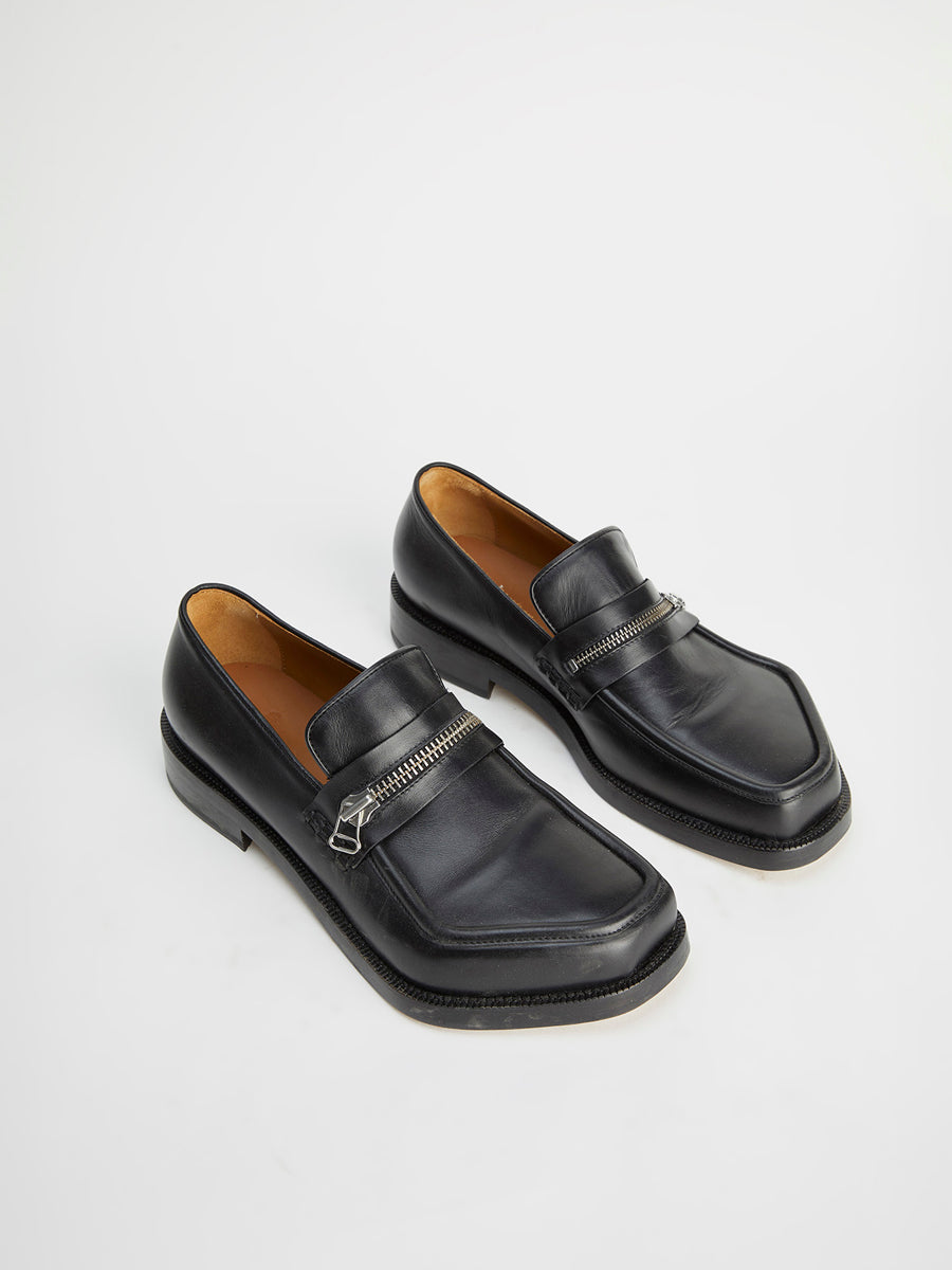 Monster Zip Loafer Black