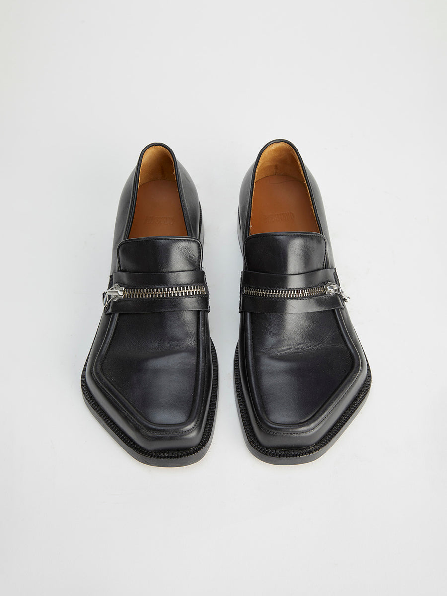 Monster Zip Loafer Black