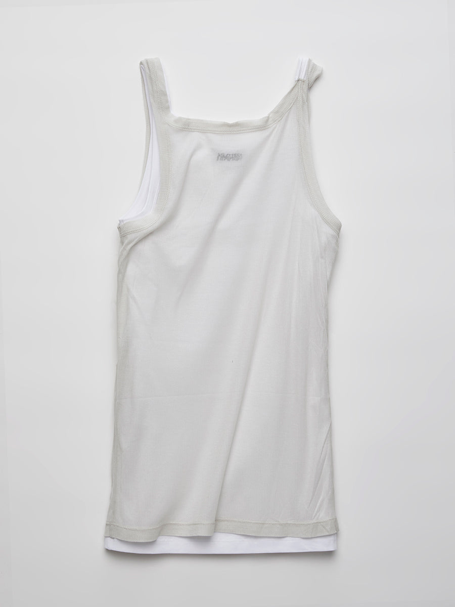 Twisted Tank Top Ghost White