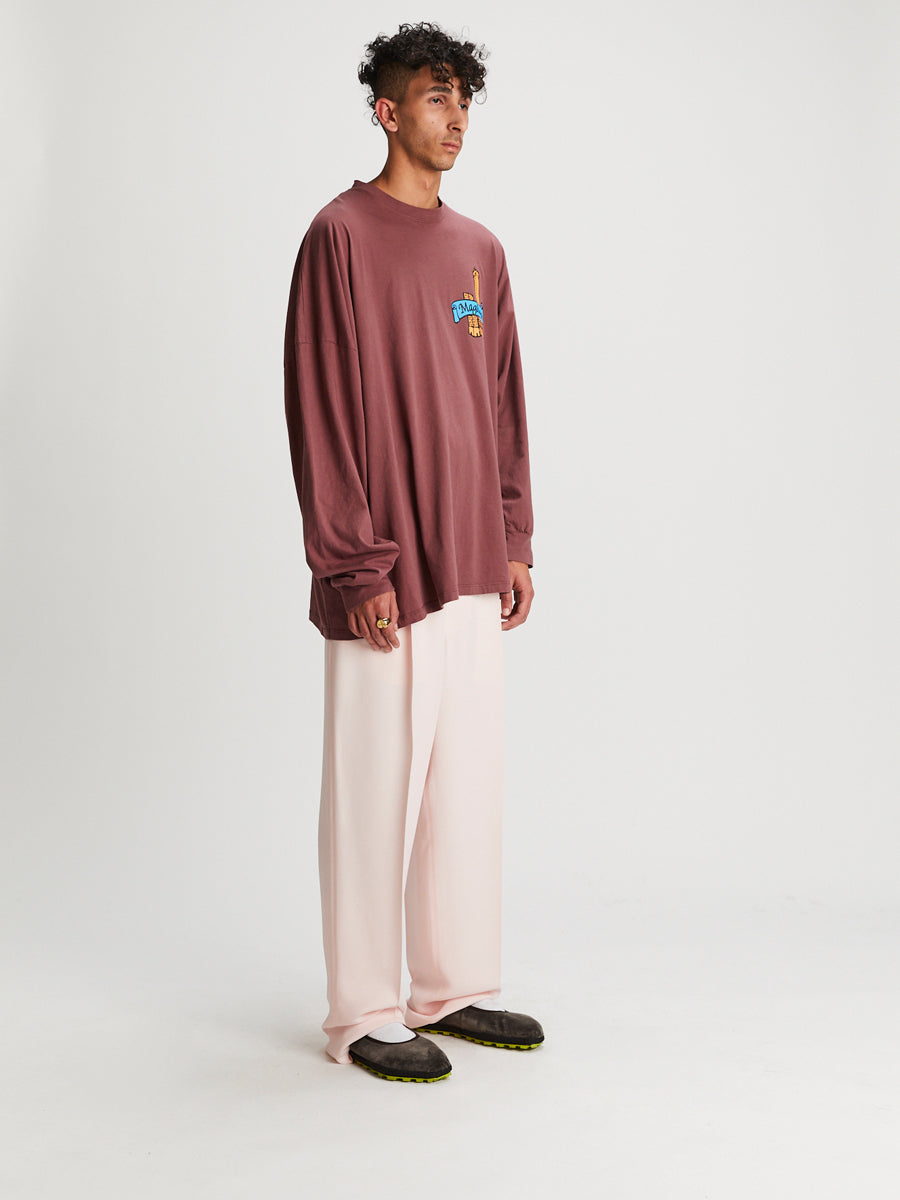 Due Torri Twisted Tee Thick Red