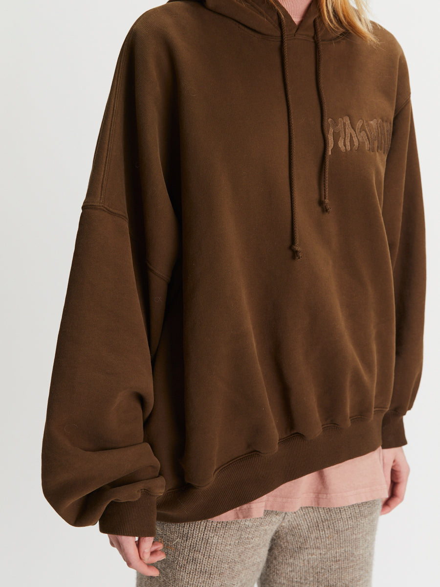 Twisted Hoodie Contestazione Brown