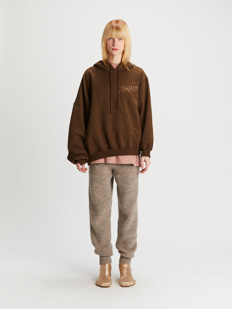 Twisted Hoodie Contestazione Brown