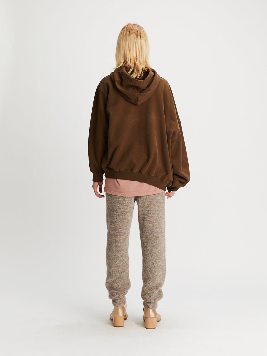 Twisted Hoodie Contestazione Brown