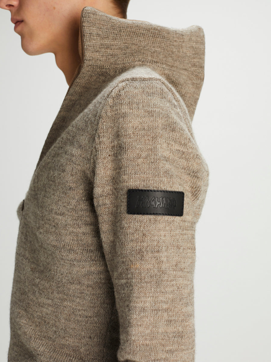 Sexy Camion Knit Dirty Beige