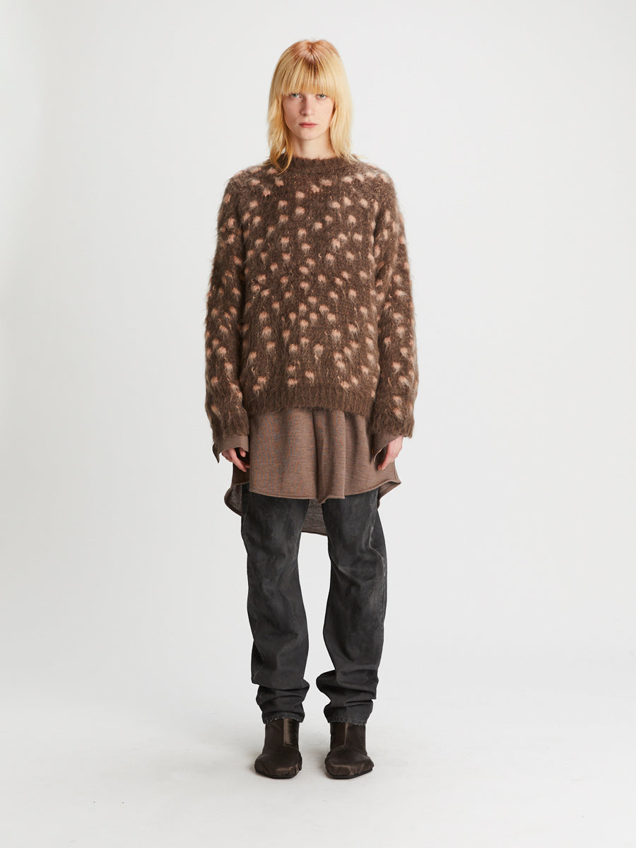 Monster Pullover Thick Beige