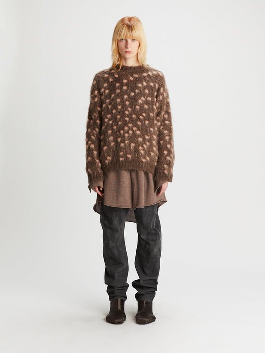 Monster Pullover Thick Beige