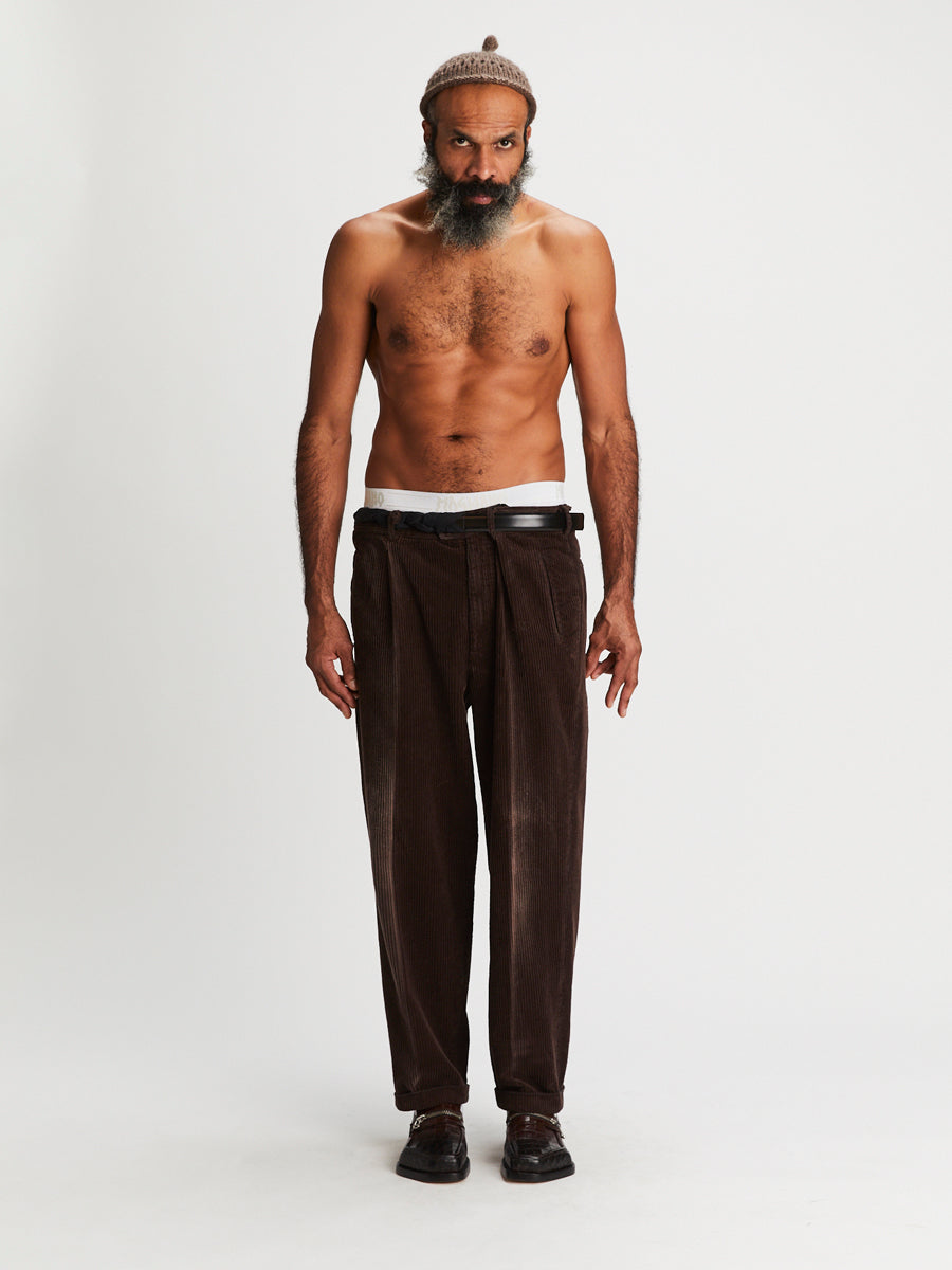 Signature Super Pants Dusty Brown