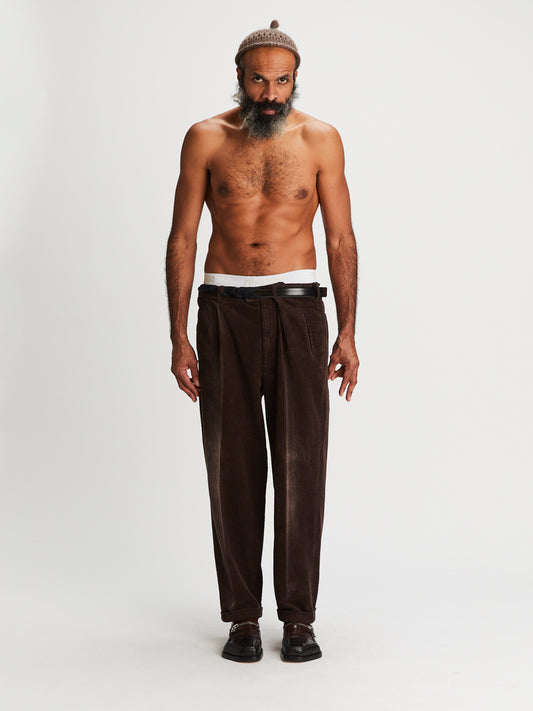 Signature Super Pants Dusty Brown