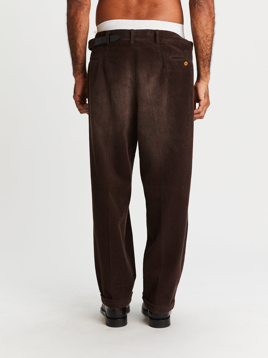 Signature Super Pants Dusty Brown