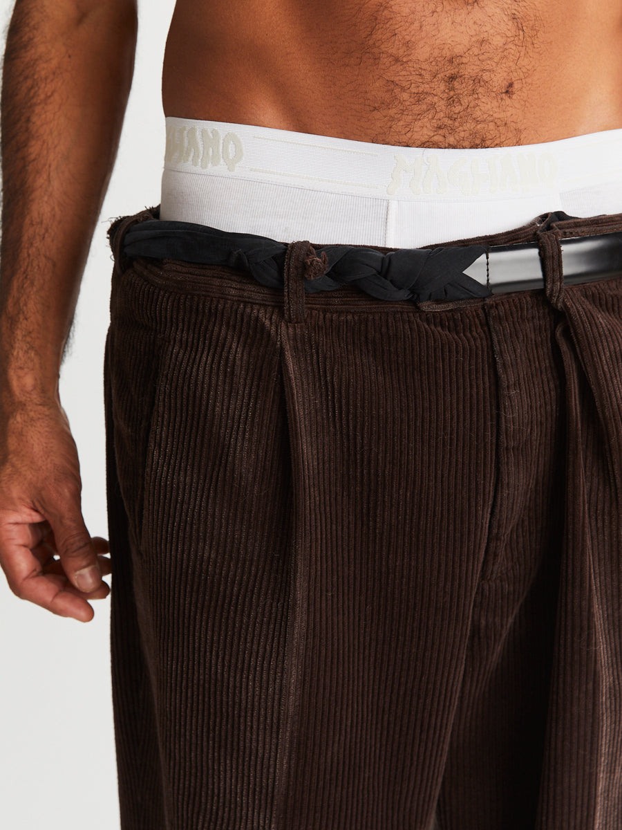 Signature Super Pants Dusty Brown
