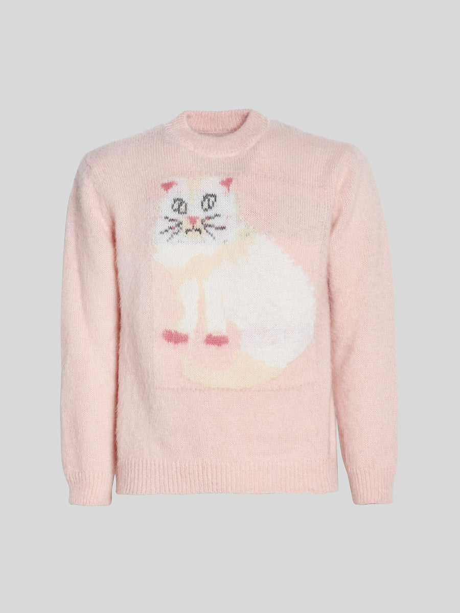 Gattone Knit Pink – Magliano