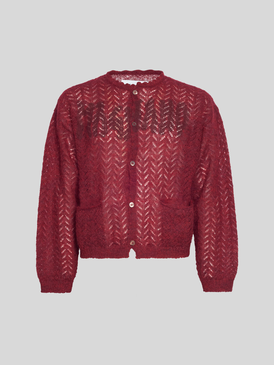 Bimbo Cardigan Red