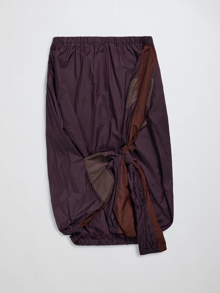 G8 Mini Skirt Aubergine