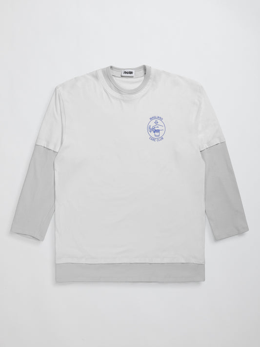 Trauma Tee Oversized White