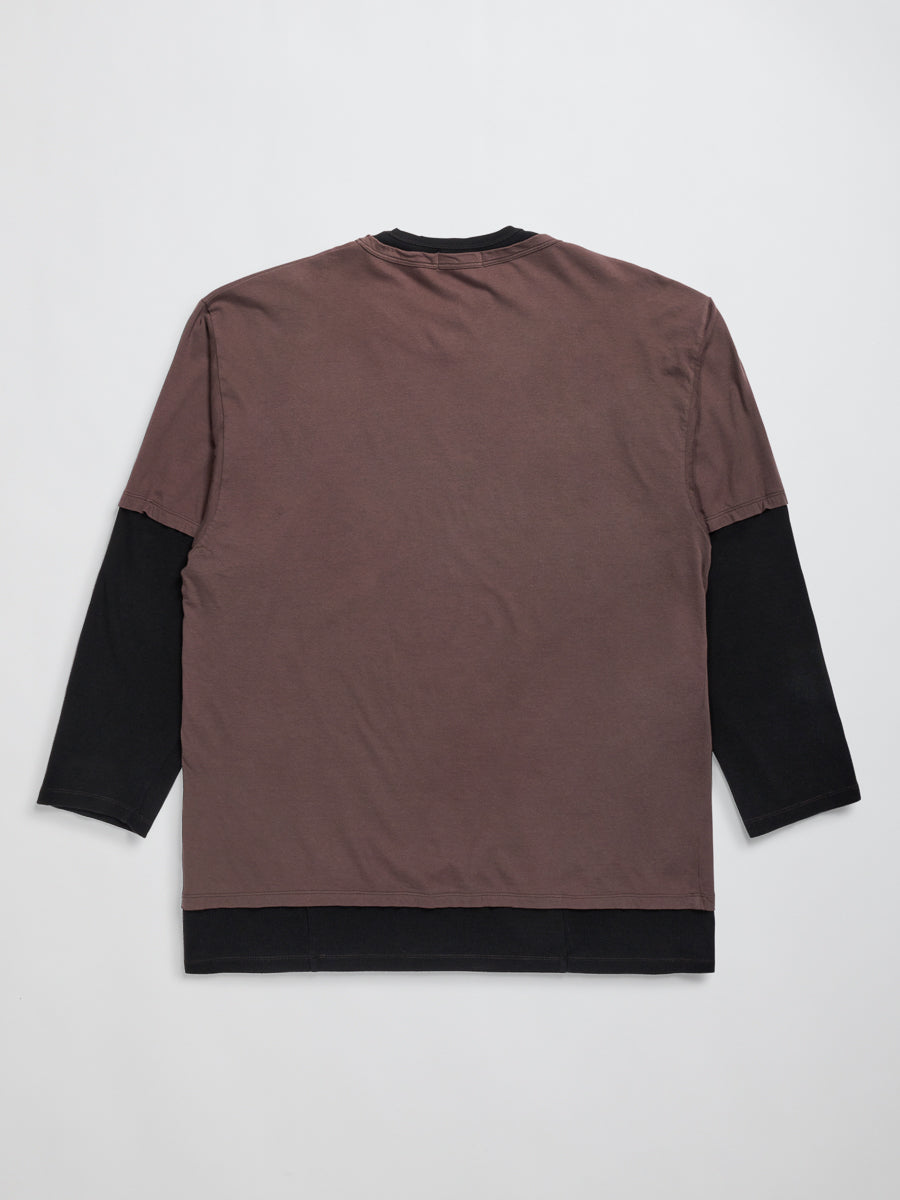 Tシャツ・カットソー Magliano Two-tone cotton oversize Trauma t-shirt Trauma Tee Oversized Black – Magliano